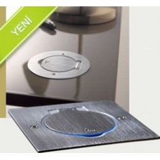 IP 44 IK 08 Donatılabilir Döşeme Prizleri IP 44 IK 08 Donatılabilir Döşeme Prizleri